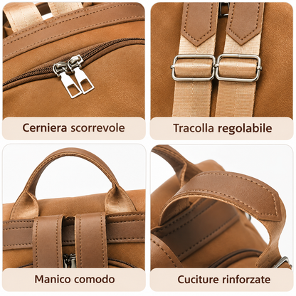 ADRIANA | Sac à dos antivol convertible