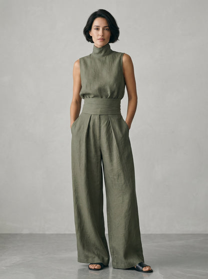 Nuria | Ensemble minimaliste de tops sans manches • S1