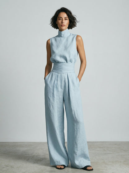Nuria | Ensemble minimaliste de tops sans manches • S1
