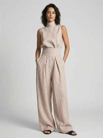 Nuria | Ensemble minimaliste de tops sans manches • S1