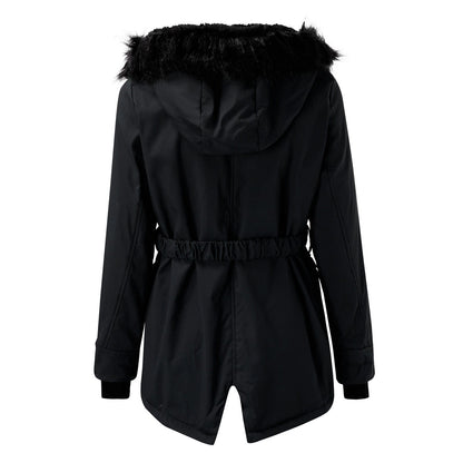 Manteau d'hiver chaud et élégant