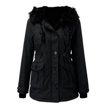 Manteau d'hiver chaud et élégant