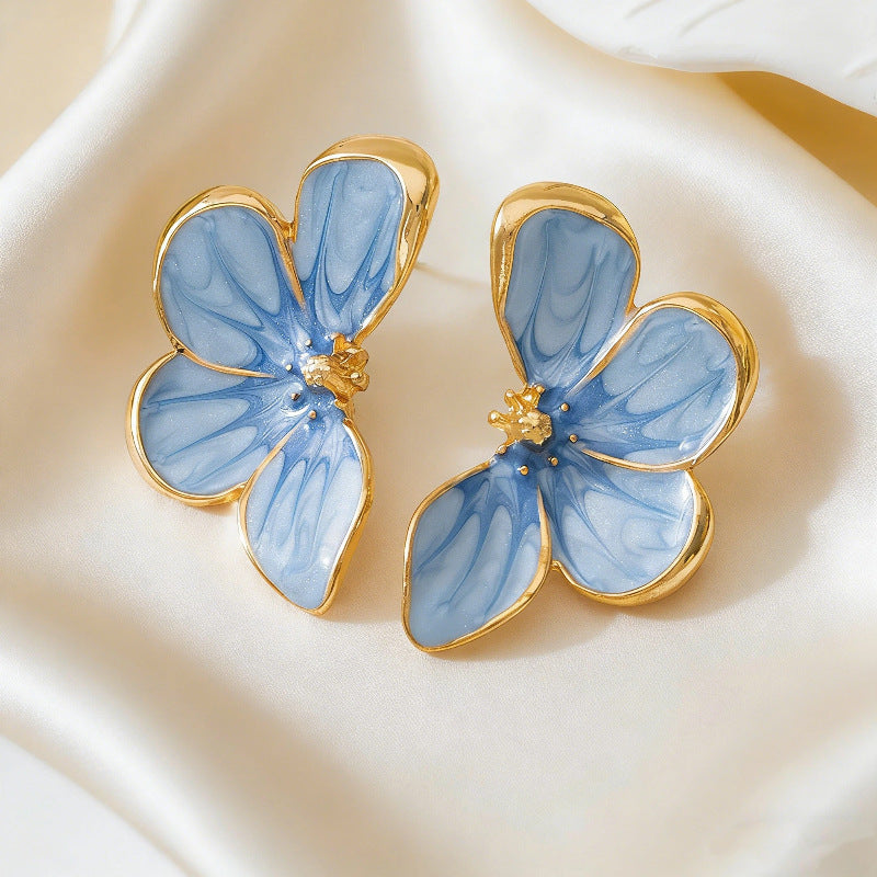 Boucles d'oreilles en pétales de papillon