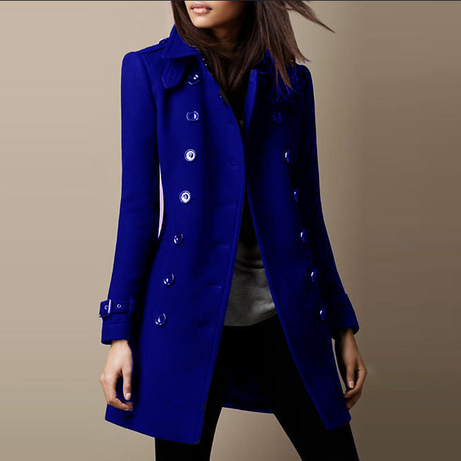 Manteau long cintré