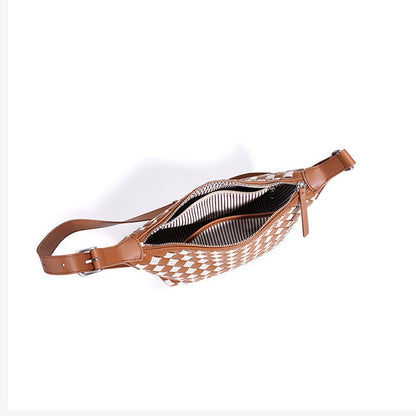 Sac hobo tressé Tori