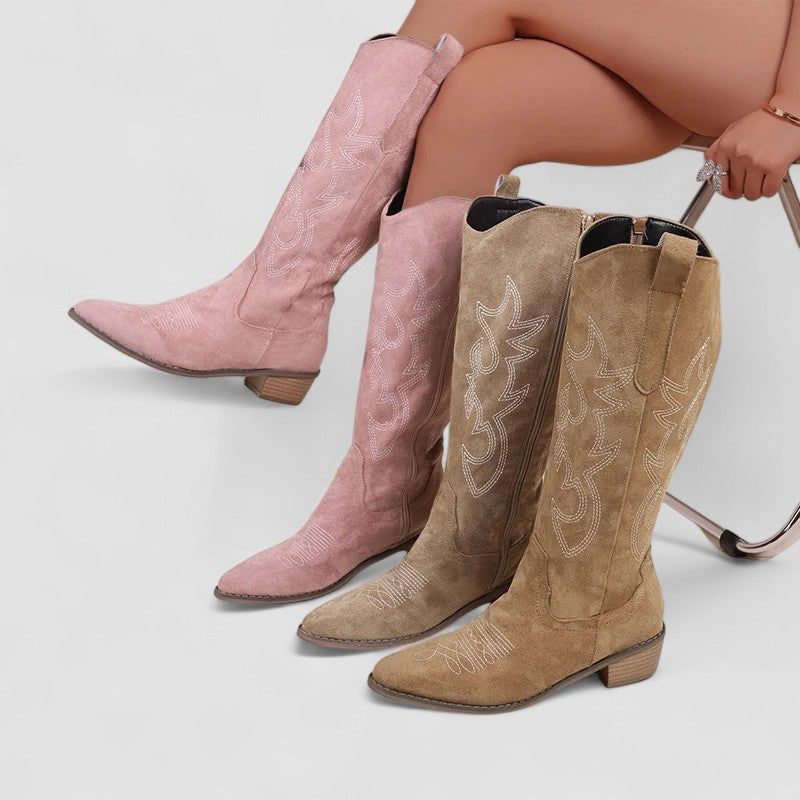 Clara - Bottes western orthopédiques