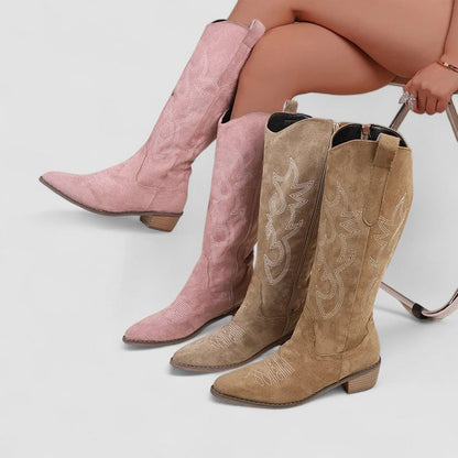 Clara - Bottes western orthopédiques