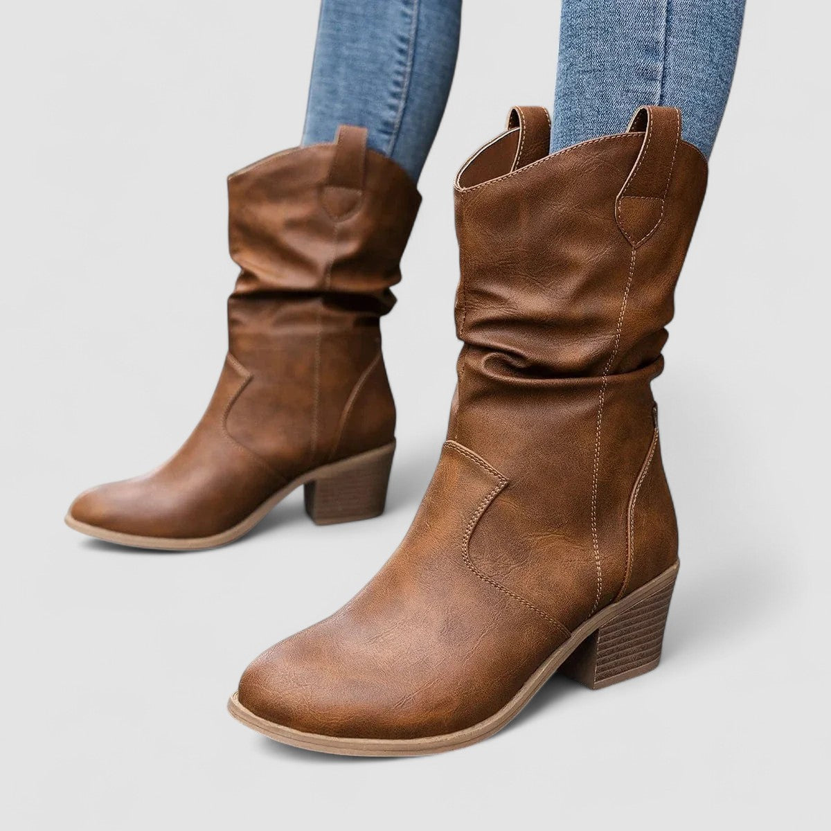 Vivian – Bottes orthopédiques en cuir