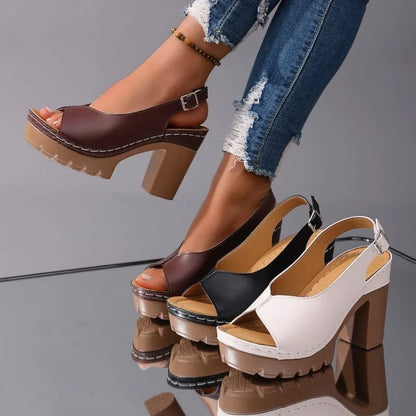 Vivienne talons épais