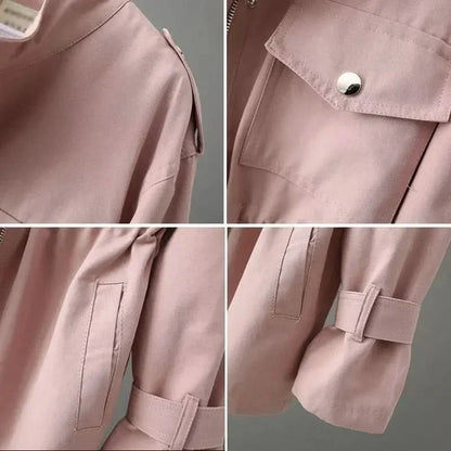 Long manteau ajusté