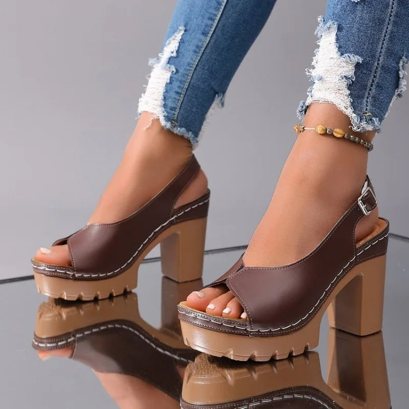 Vivienne talons épais