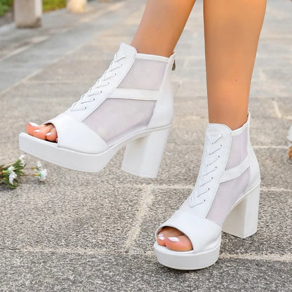 Talon en maille Sienna