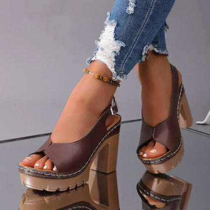 Vivienne talons épais