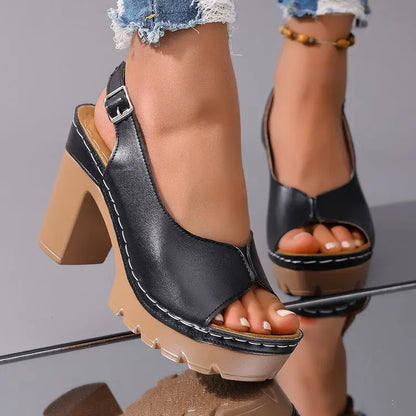 Vivienne talons épais