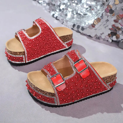 Sandales Isabelle perle
