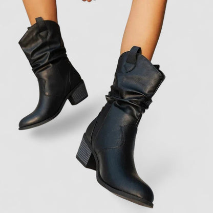 Vivian – Bottes orthopédiques en cuir