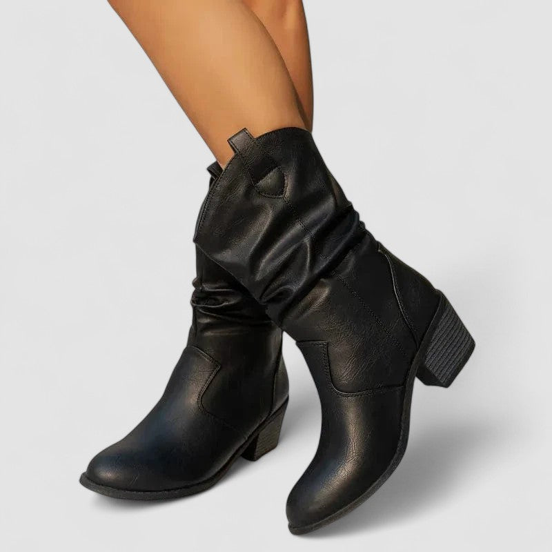 Vivian – Bottes orthopédiques en cuir