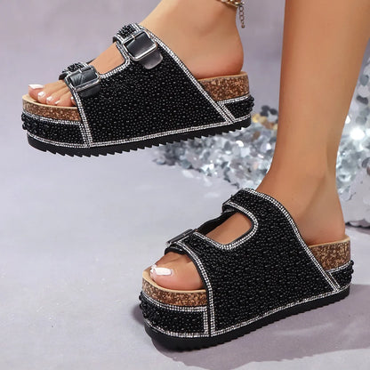 Sandales Isabelle perle