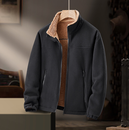 Grayson | Veste zippée à col peluche