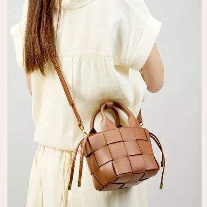 Mini sac panier tressé Wynn