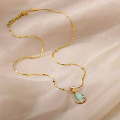 OPALINA | Collier pendentif goutte d'opale