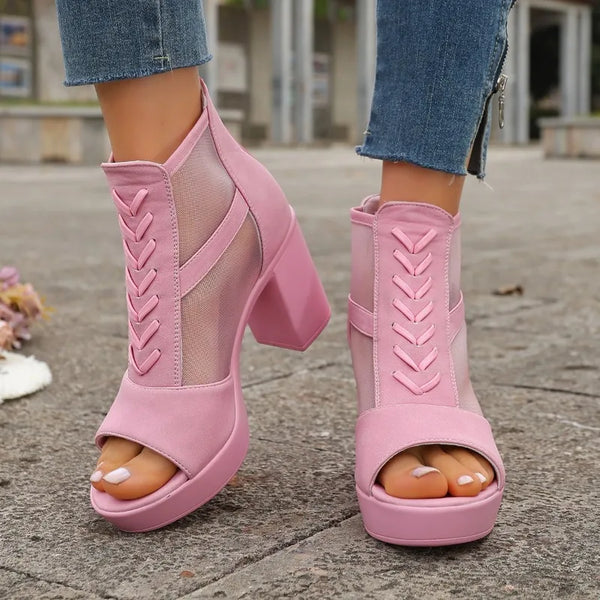 Talon en maille Sienna
