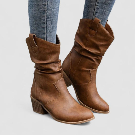 Vivian – Bottes orthopédiques en cuir