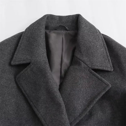 Manteau d'hiver long et chaud