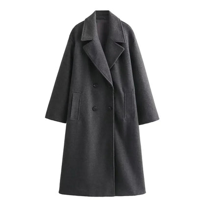 Manteau d'hiver long et chaud