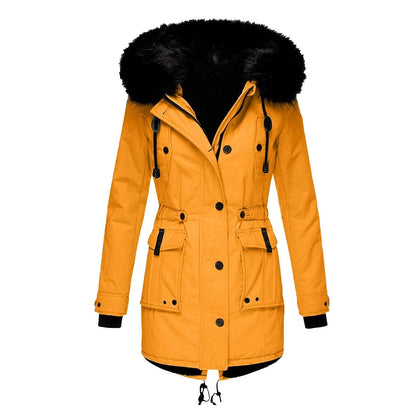 Manteau d'hiver chaud et élégant