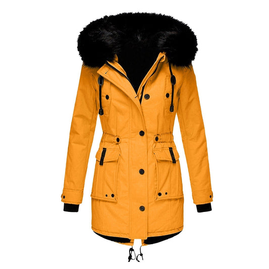 Manteau d'hiver chaud et élégant