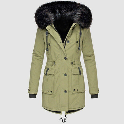 Manteau d'hiver chaud et élégant
