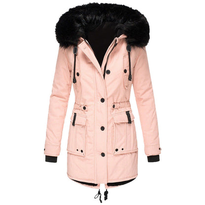 Manteau d'hiver chaud et élégant
