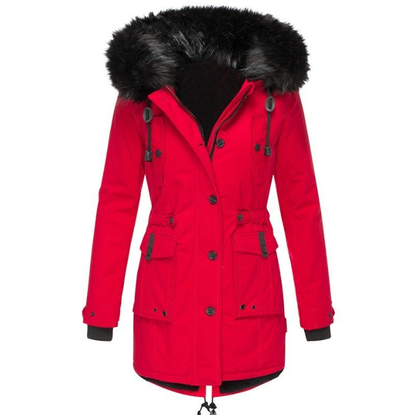 Manteau d'hiver chaud et élégant
