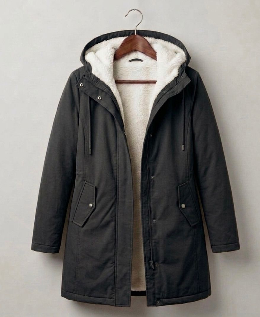 Manteau d'hiver matelassé à capuche