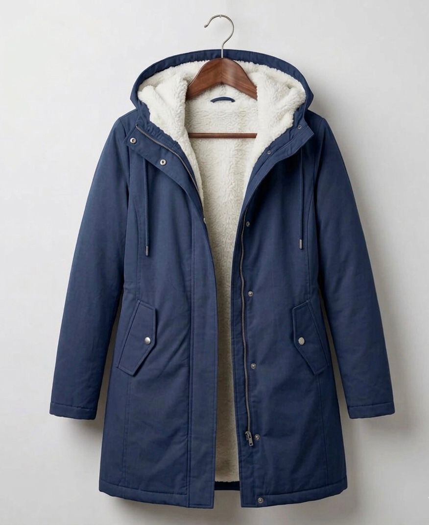 Manteau d'hiver matelassé à capuche