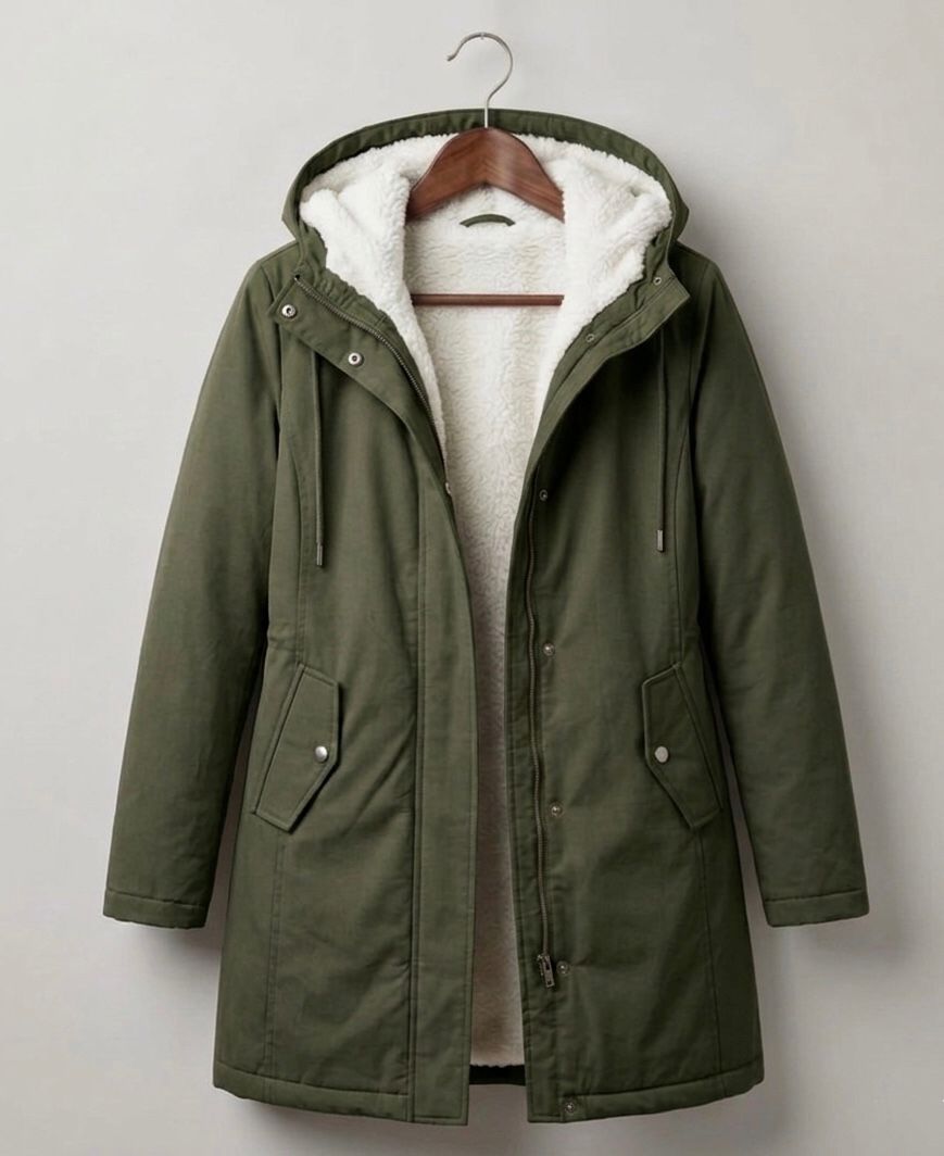 Manteau d'hiver matelassé à capuche