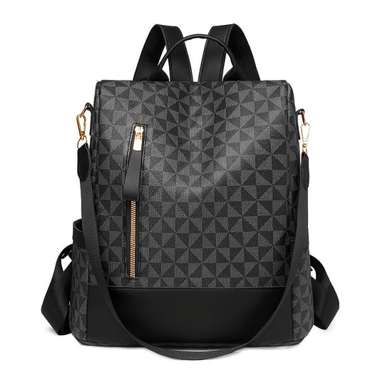 IPPOLITA | Sac à dos antivol convertible noir