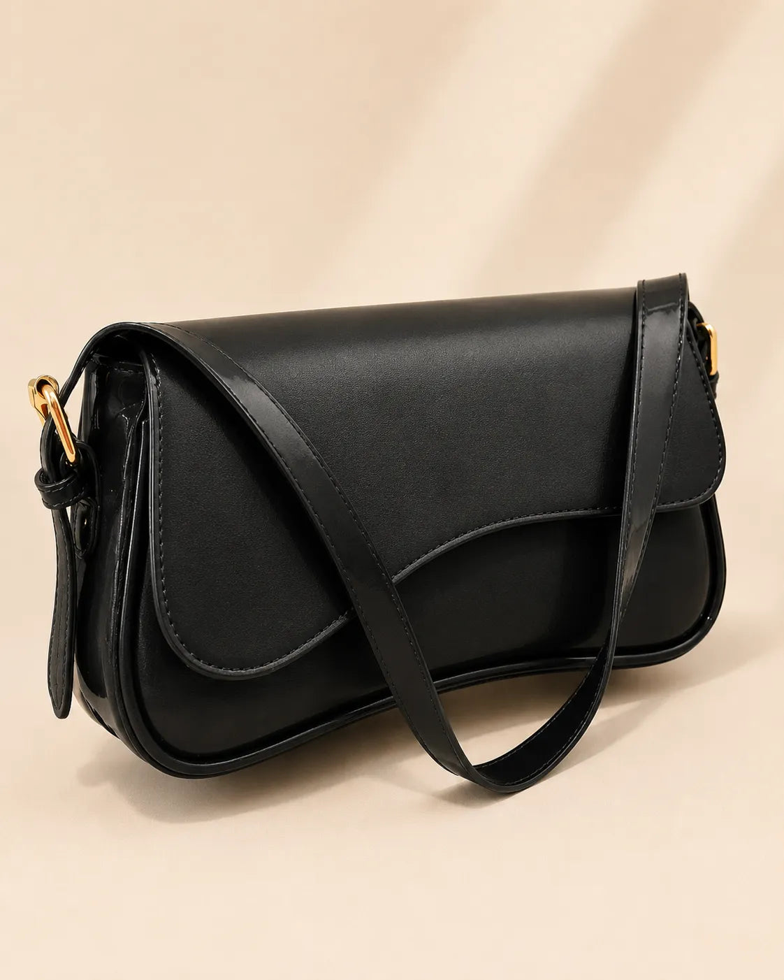 Elara | Sac Épaule à Rabat Arrondi