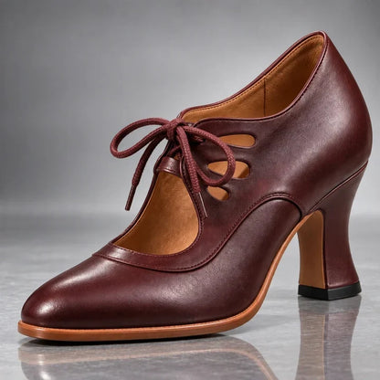 Escarpins Joséphine bordeaux