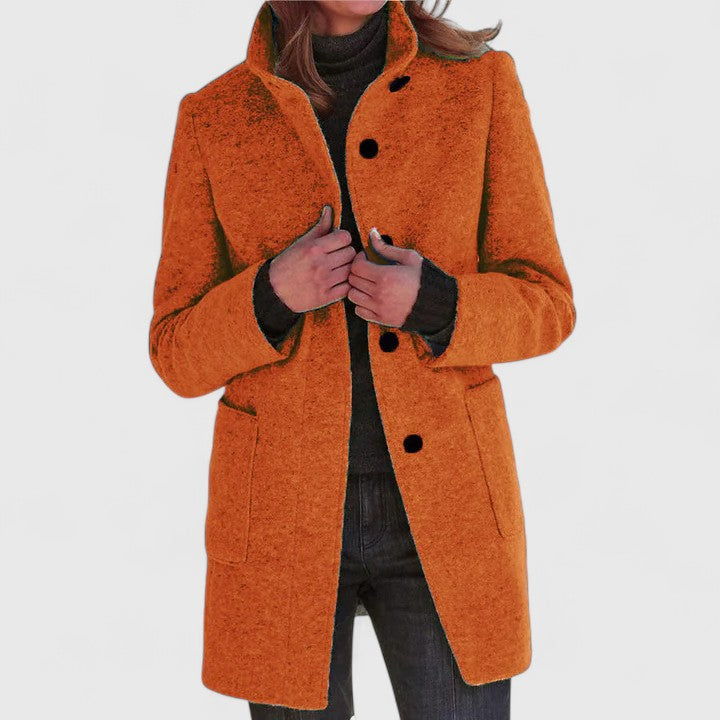 Manteau longline cintré élégant
