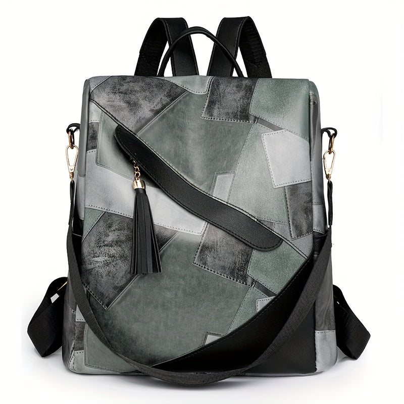 MARZIA | Sac à dos antivol à carreaux