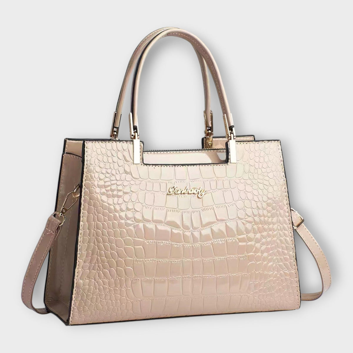 JULIETTE | Sac brillant effet croco