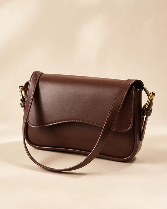 Elara | Sac Épaule à Rabat Arrondi