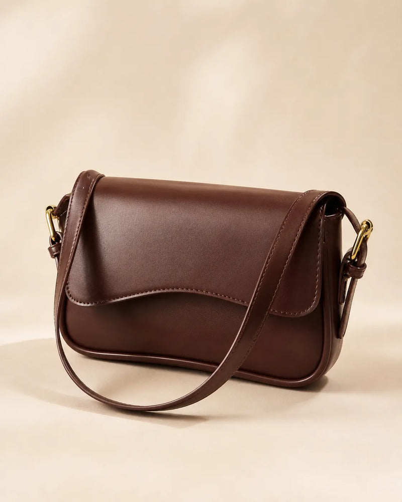 Elara | Sac Épaule à Rabat Arrondi
