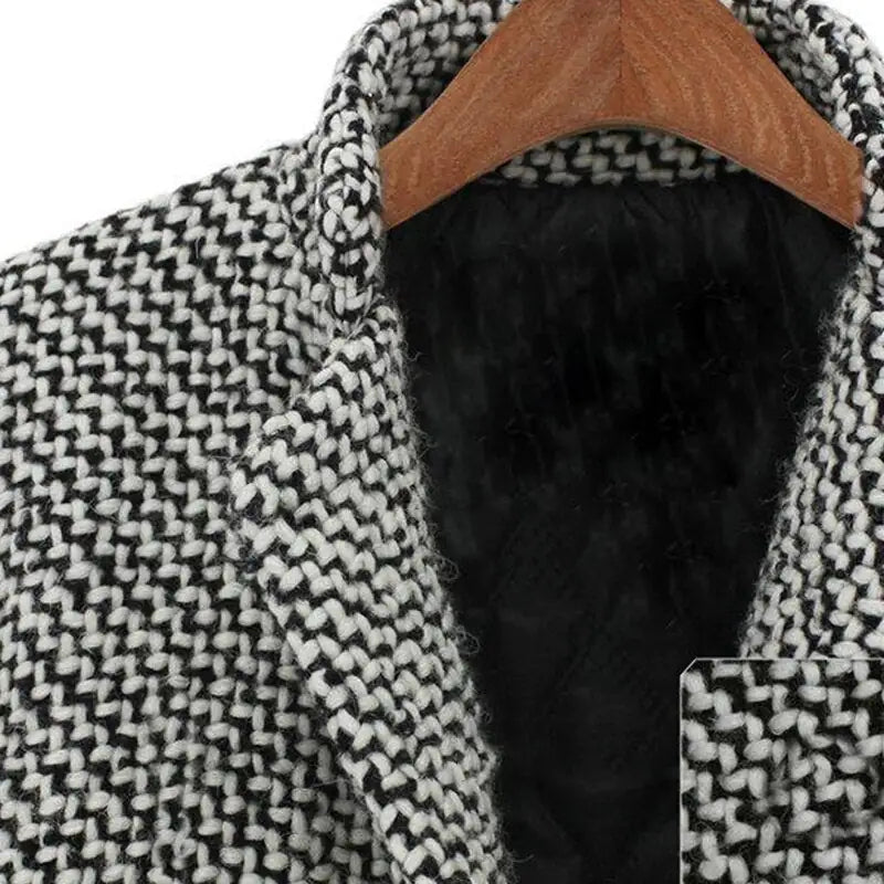 Manteau long ajusté élégant