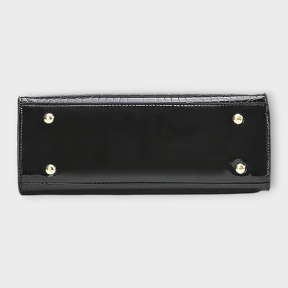 JULIETTE | Sac brillant effet croco