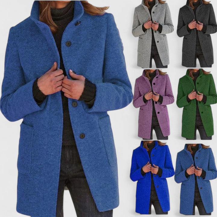 Manteau longline cintré élégant