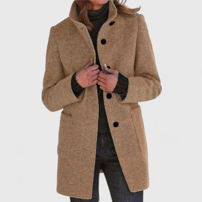 Manteau longline cintré élégant