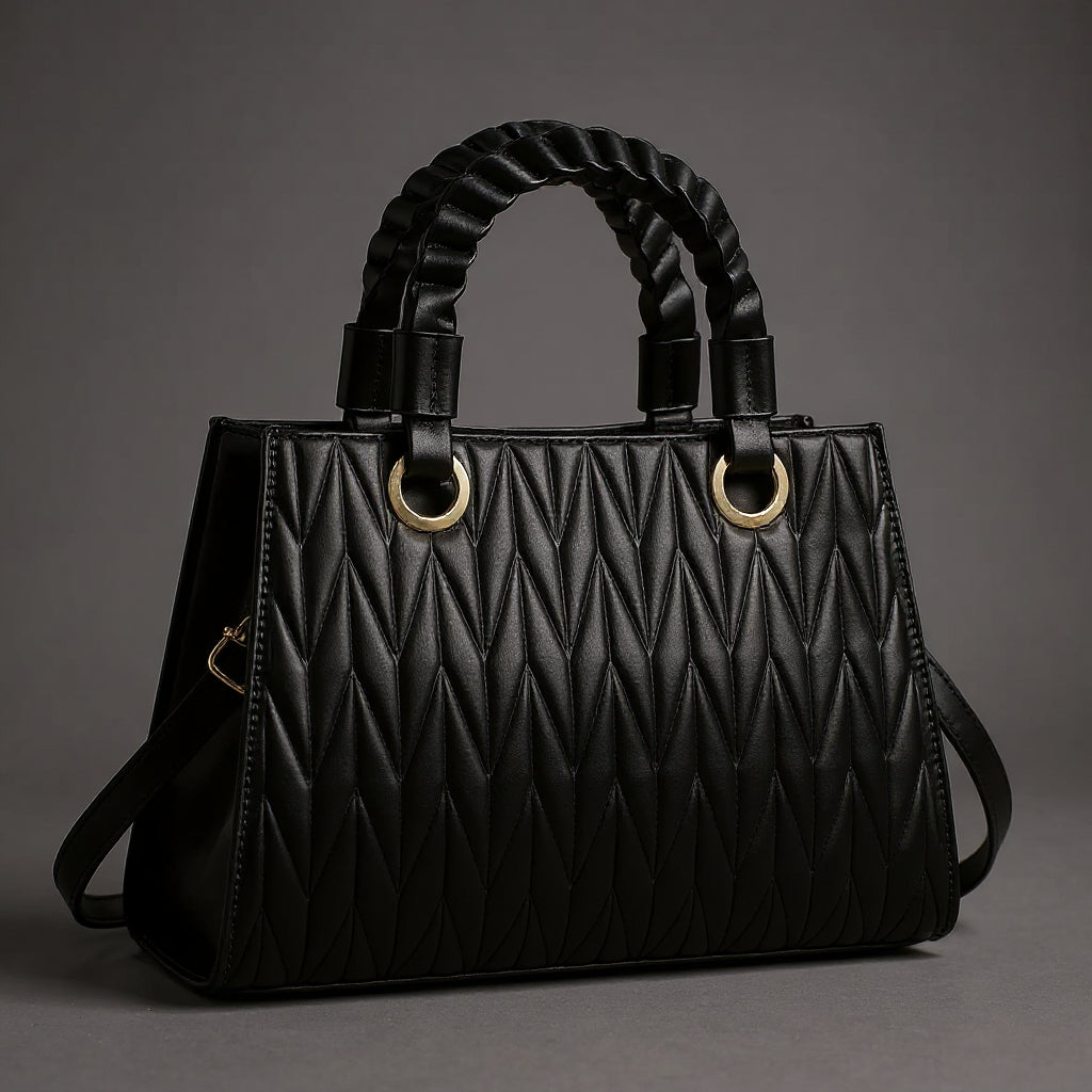 Sac à main matelassé en losanges Madeleine